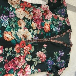 Johnny Was Tunic 100% Silk